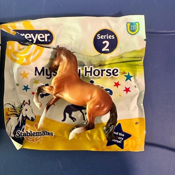 breyer stablemates unicorn horse crazy surprise purple alborozo bundle of 2 - Picture 5 of 5